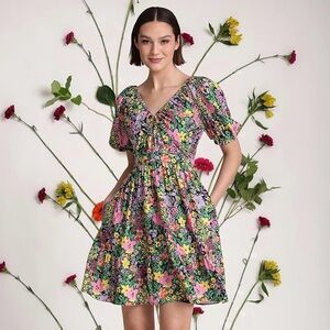 Donna Morgan Multicolor Floral Mini Dress